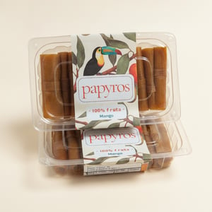 Caja de rollos de fruta Papyros sabor Mango
