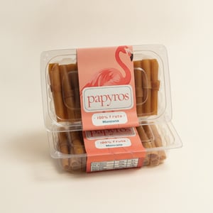 Caja de rollos de fruta Papyros sabor Manzana